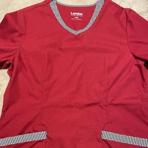 4/$10 L Landau Scrub Top